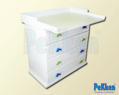 Mueble Cambiador Romano Laqueado